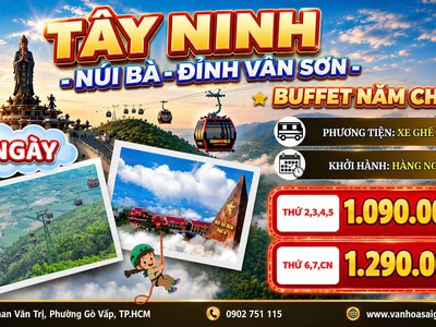 Tây Ninh - Đỉnh Vân Sơn 1N 0