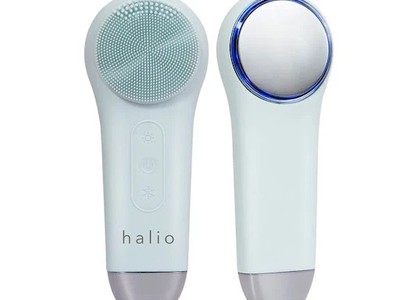 Máy Rửa Mặt Halio Multi-task Cleansing Massaging Device5 in 1 - Ice Blue 0