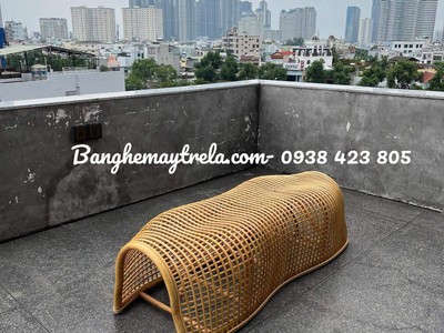 Ghế mây caro 3