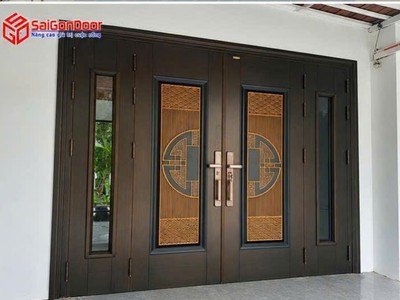 Cửa thép Clasic 5D cao cấp 0