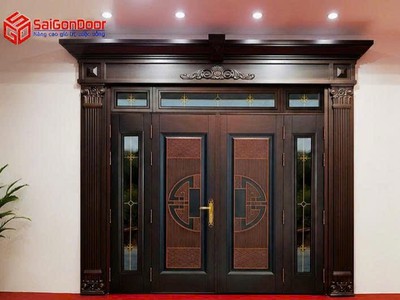 Cửa thép Clasic 5D cao cấp 3