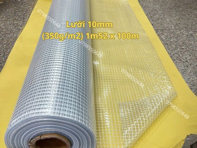 Lưới Pvc 10mm- bền chắc, thông thoáng, đa dụng 0