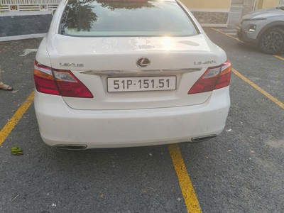 BÁN LEXUS LS460L 2007 đăng ký lần đầu 2009 biển số đẹp 3