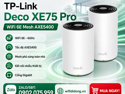 Nâng Cấp Mạng Cùng TP-Link Deco XE75 Pro 0