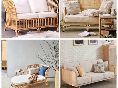 Nệm Đệm Ngồi Ghế Mây Tre Đan 8