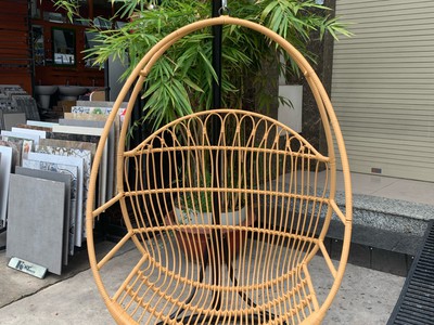 Xích đu mây nhựa ban công 7