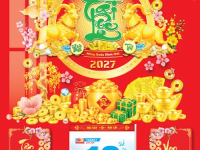 Bảng Giá Lịch Laminated Tết 2027 In Theo Yêu Cầu 3