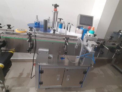 Máy dán tem nhãn chai tròn, máy dán nhãn tự động, máy dán tem nhãn decal 2