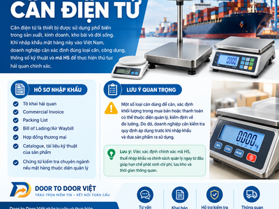 Thủ tục nhập khẩu cân điện tử 1
