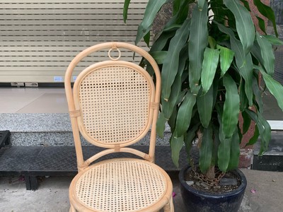 Ghế mây lưới mắt cáo 3