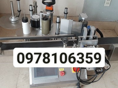 Máy dán nhãn chai tròn tự động, máy dán tem nhãn decal, máy dán nhãn chai nhựa 2