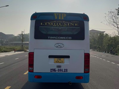 Bán Hyundai Tracomeco 29 chỗ thân rộng đời 2019.Xe đẹp máy nguyên 5