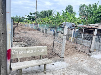 Đất thổ cư diện tích  460m2 - đường bùi thanh khiết, xã tân nhựt, tp.hcm 0