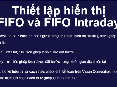 Cài đặt ghép lệnh theo FIFO. 0