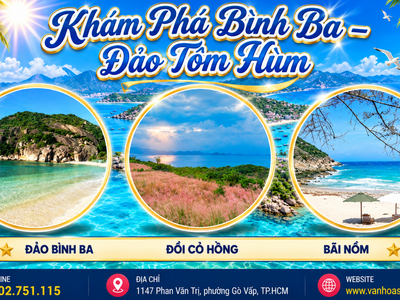 Đảo Bình Ba Tôm Hùm 2N2Đ 0