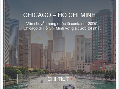 Giá Cước Vận Tải Biển Từ Chicago, Usa Về Hồ Chí Minh, Việt Nam 0