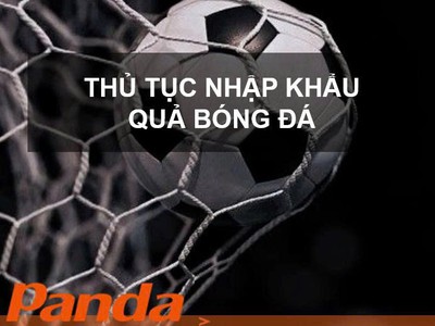 Thủ tục nhập khẩu quả bóng đá 0