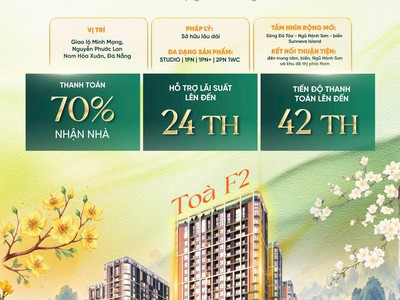 Fours tower chỉ từ 1,7 tỷ/căn 2