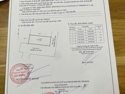 Bán Gấp Đất Góc 2 Mặt Hướng Khu VIP P.8 Q.11 Cũ Gía 6,8 TỶ 1