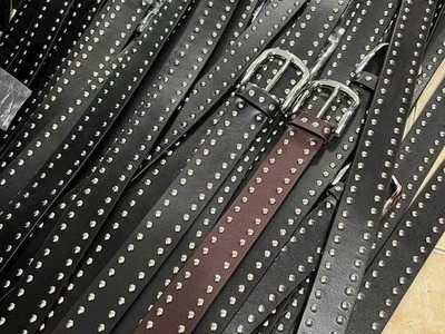 Sỉ thắt lưng da bò cho shop, hỗ trợ dập logo theo yêu cầu 1