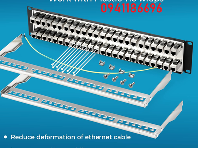 Sẵn kho Patch panel 16 cổng Cat6 UTP mã ACT-16S1U, ACT-JK28-C6-US chính hãng ANCOMTECK 7