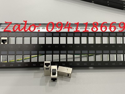 Sẵn kho Patch panel 16 cổng Cat6 UTP mã ACT-16S1U, ACT-JK28-C6-US chính hãng ANCOMTECK 4