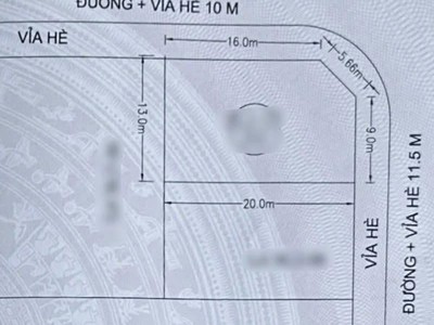 Bán đất biệt thự mặt phố Nguyễn Viết Xuân, KĐT An Phú, ph Tân Bình, TP HD, 250m2, mt rộng, giá tốt 2