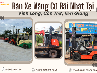 Xe Nâng Cũ Bãi Nhật Tại Vĩnh Long, Cần Thơ, Tiền Giang 0