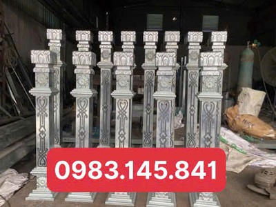 Trụ lan can sắt vuông 75 120 4