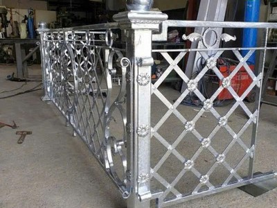 Trụ lan can sắt vuông 75 120 6