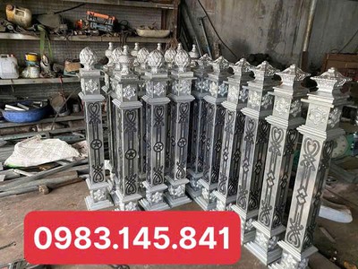 Trụ lan can sắt vuông 75 120 7