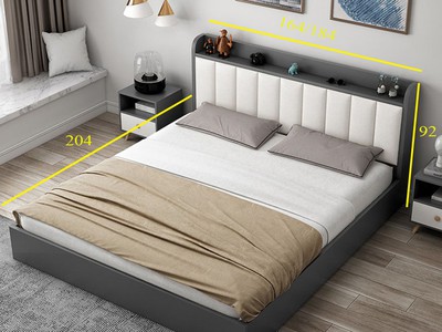 Cập nhật mẫu giường ngủ bọc nệm đầu giường đẹp 5
