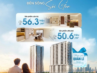 Serena Riverside căn hộ chuẩn Resort view sông sài gòn giá 56tr/m2 3
