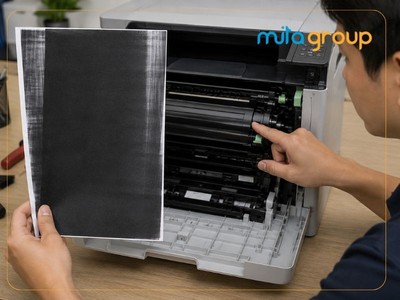 Bản In Có Vệt Đen Hai Bên Mép Giấy Phải Làm Sao 0