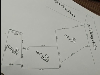 Bán gấp lô đất thổ lúa gần quốc lộ 50b hạ giá 4 tỷ 1