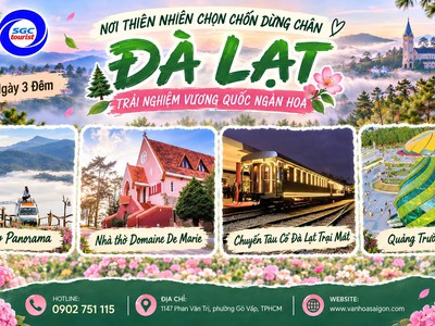 Đà Lạt 3 ngày 3 đêm 2