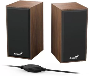 Genius SP-HF180 Speakers   Clear Sound with a Stylish Wooden Design 0