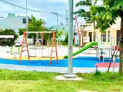 Đất quá đẹp dt 100m2 đối diện Công Viên Hòa An mát mẻ giá rẻ 1