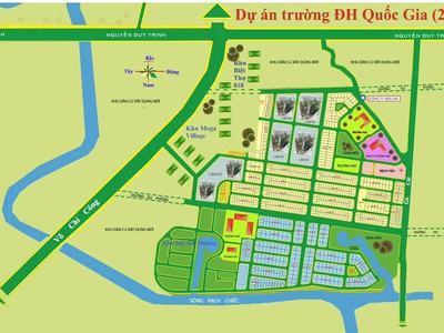 Bán đất nền dự án Đại Học Quốc Gia 245 , đường Võ Chí Công Q9 0
