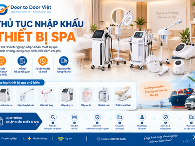 Thủ tục nhập khẩu thiết bị spa 0