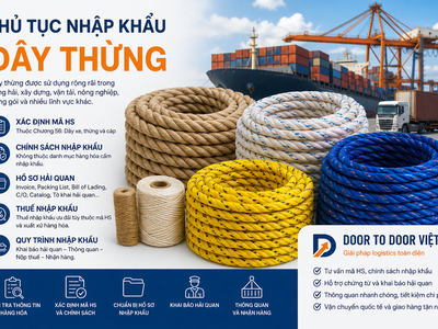 Thủ tục nhập khẩu dây thừng 0