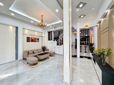 Biệt thự mini hẻm xe hơi 6m giáp Nguyễn Sơn Tân Phú 96m2 3 tầng full nội thất giá 8.9 ty 1