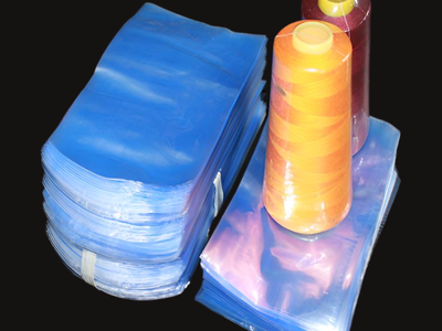 Màng co PVC trong suốt bọc cuộn chỉ cuộn vải 3