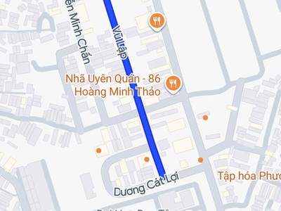 Bán đất mặt tiền đường 7,5m vũ lập - sát đh duy tân 1