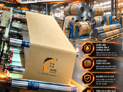 Giấy cuốn Louis Packaging Giấy KP chống thấm 0