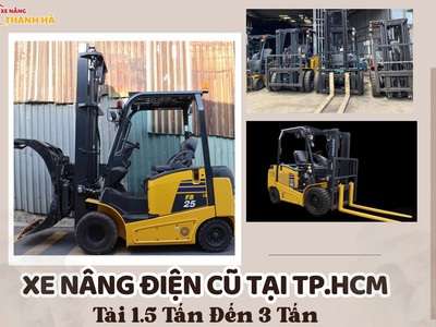 Xe Nâng Điện Cũ Tại TP.HCM   Tải 1.5 Tấn Đến 3 Tấn 0