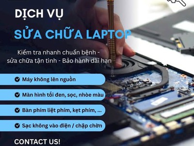 Sửa chữa vệ sinh Laptop, PC 0