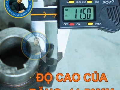 Bánh răng nhỏ M5x15 răng 2