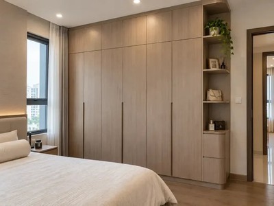 Thi Công Tủ Quần Áo Kịch Trần Đặt Đóng Tại Xưởng, Lắp Đặt Tận Nhà 1
