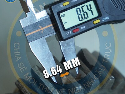Bánh răng nhỏ M6x23 răng 2